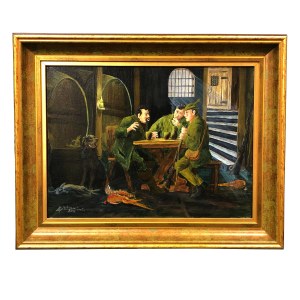 R. Gietraszkiewicz,, Hunters at the Table, 2010.