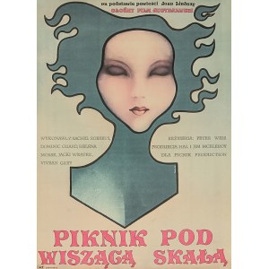 Plakat do filmu „Piknik pod wiszącą skałą” w reżyserii Petera Weira