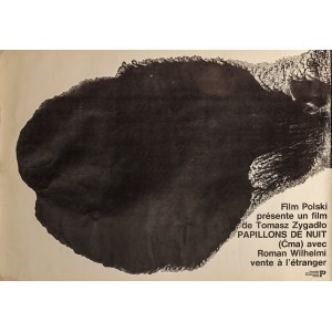 Marek FREUDENREICH (ur. 1939) – projekt, Plakat do filmu „Papillons de nuit” w reżyserii Tomasza Zygadło