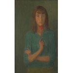 Olgierd BIERWIACZONEK (1925-2002), Irka z czerwoną różą (1964)