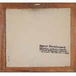 Olgierd BIERWIACZONEK (1925-2002), Martwa natura z kwiatkiem, owocami i winem (1998)