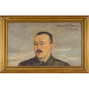 Wlastimil HOFMAN (1881-1970), Portret mężczyzny w okularach