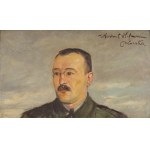 Wlastimil HOFMAN (1881-1970), Portret mężczyzny w okularach