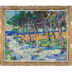 Juliusz JONIAK (1925-2021), Pinie w Cadaqués (2000)