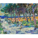 Juliusz JONIAK (1925-2021), Pinie w Cadaqués (2000)