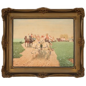 Kajetan KOSIŃSKI (1847-1935), Krakowiacy - orszak weselny