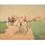 Kajetan KOSIŃSKI (1847-1935), Krakowiacy - orszak weselny