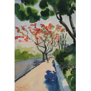 Rafał MALCZEWSKI (1892-1965), Pejzaż z Florydy (1958)