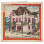 NIKIFOR Krynicki (1895-1968), Krynica - willa