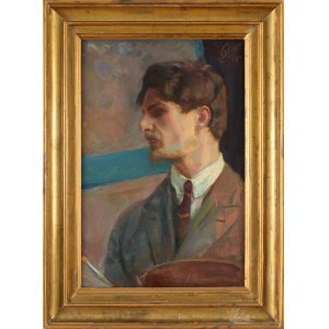 Kasper POCHWALSKI (1899-1971), Autoportret z paletą (1925)