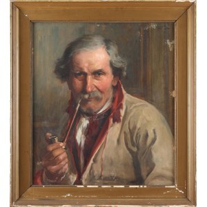 Kazimierz POCHWALSKI (1855-1940), Krakowiak z Bronowic (1924)
