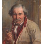 Kazimierz POCHWALSKI (1855-1940), Krakowiak z Bronowic (1924)