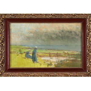 Władysław WANKIE (1860-1925), Bretania - na pastwisku