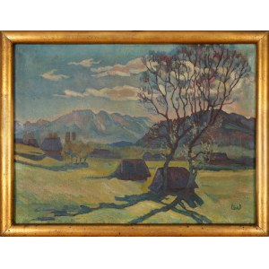 Kazimierz WĄSOWICZ (1888-1962), Pejzaż górski - Tatry