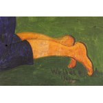 Paweł WRÓBEL (1913-1984), Łapanie motyli (1969)