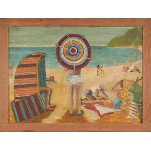 Paweł WRÓBEL (1913-1984), Na plaży