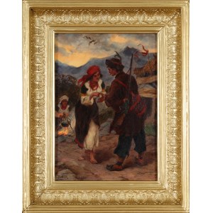 Juliusz ZUBER (1861-1910), Wróżbiarka