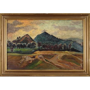 Ludwik LESZKO (1890-1957), Pejzaż górski (1951)