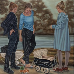 Dorota Kuźnik (ur. 1975, Oleśnica), Bez tytułu z cyklu (NIE)MAMY, 2025