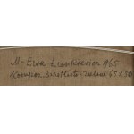 Maria Ewa Łunkiewicz-Rogoyska (1895 Kudryńce na Podolu - 1967 Warszawa), Kompozycja świetlisto-zielona, 1965