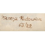 Teresa Rudowicz (1928 Toruń - 1994 Kraków), Kompozycja 63/22, 1963