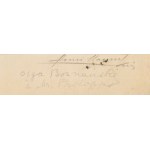 Henri Manuel (1874 Paryż - 1947 Neuilly-sur-Seine), Olga Boznańska przy sztaludze w swojej paryskiej pracowni przy boulevard Montparnasse 49, lata 20. XX w.