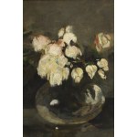 Olga Boznańska (1865 Kraków - 1940 Paryż), Kwiaty w wazonie, przed/lub 1899