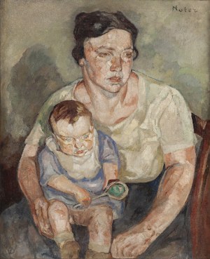 Maria Melania Mutermilch Mela Muter (1876 Warsaw - 1967 Paris), Motherhood, 1930s.