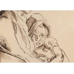 Maria Melania Mutermilch \ Mela Muter (1876 Warszawa - 1967 Paryż), Matka z dzieckiem (recto) / Portret poety Liang-Tsong-Taïa (verso)