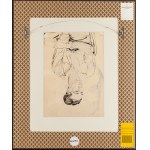 Maria Melania Mutermilch \ Mela Muter (1876 Warszawa - 1967 Paryż), Matka z dzieckiem (recto) / Portret poety Liang-Tsong-Taïa (verso)