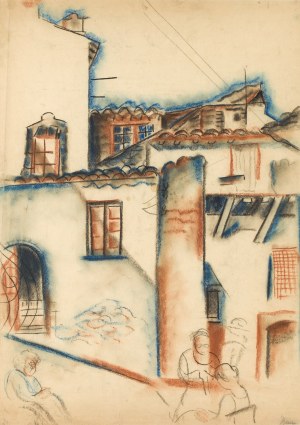 Irena Hassenberg (Reno) (1884 Warsaw - 1953 Paris), Landscape from the South of France