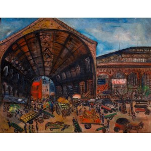 Irena Hassenberg (Reno) (1884 Warszawa - 1953 Paryż), Hale Targowe w Paryżu