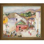 Zofia Piramowicz (1880 Radom - 1958 Clichy), Scena uliczna z okolic Grenady, 1920-1923