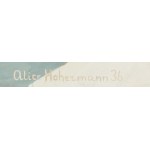 Alicja Hohermann (1902 Warszawa - 1943 Treblinka), Dziewczynka z niezapominajką, 1936