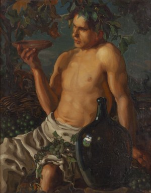 Irena Łuczyńska-Szymanowska (1890 Góra Kalwaria - 1966 Warsaw), Bachus