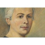 Łucja Bałzukiewicz (1887 Wilno - 1976 Lublin), Portret własny, 1949