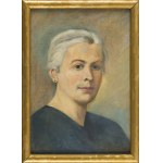 Łucja Bałzukiewicz (1887 Wilno - 1976 Lublin), Portret własny, 1949