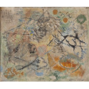 Lutka Pink (1906 Warszawa - 1998 Kraków), Kompozycja abstrakcyjna, 1954