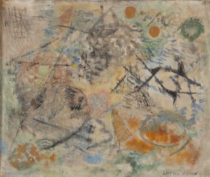 Lutka Pink (1906 Warsaw - 1998 Krakow), Abstract Composition, 1954