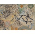 Lutka Pink (1906 Warszawa - 1998 Kraków), Kompozycja abstrakcyjna, 1954