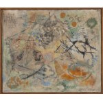 Lutka Pink (1906 Warszawa - 1998 Kraków), Kompozycja abstrakcyjna, 1954