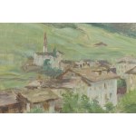 Fryda Frankowska (1872 Łódź - 1957 Aix-en-Provence), Widok na San Vito, 1922