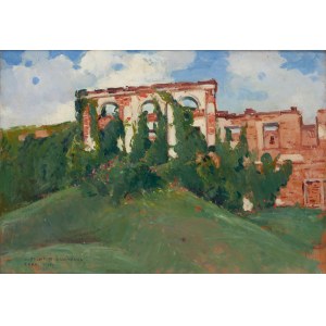 Bronisława Rychter-Janowska (1868 Kraków - 1953 Kraków), Pałac w Łuce, 1937