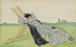 Maria Gerson-Dąbrowska (1869 Warsaw - 1942 Warsaw), Rest, 1905