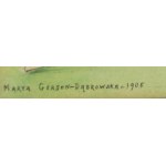 Maria Gerson-Dąbrowska (1869 Warszawa - 1942 Warszawa), Odpoczynek, 1905