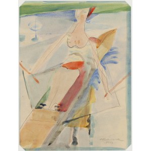 Hanna Pachniewska-Betley (1910 - 1987), Wioślarka, 1949