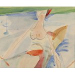 Hanna Pachniewska-Betley (1910 - 1987), Wioślarka, 1949