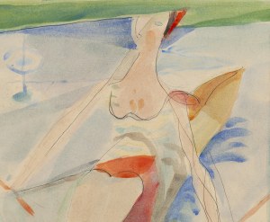 Hanna Pachniewska-Betley (1910 - 1987), rower, 1949