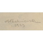 Hanna Pachniewska-Betley (1910 - 1987), Wioślarka, 1949