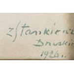 Zofia Stankiewicz (1862 Ryzhiv, Ukraina - 1955 Warszawa), Jezioro w porannej mgle, 1926